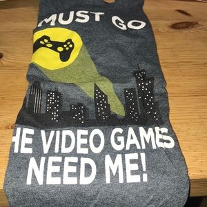 Boys gamer shirt, size M